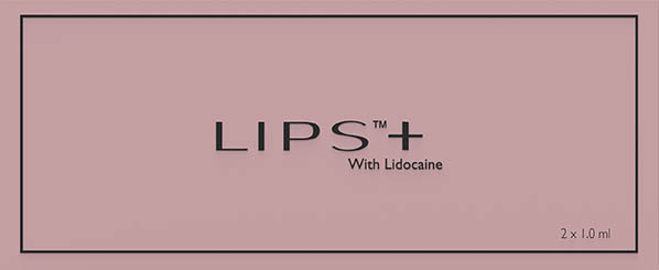 Lips+ with lidocaine